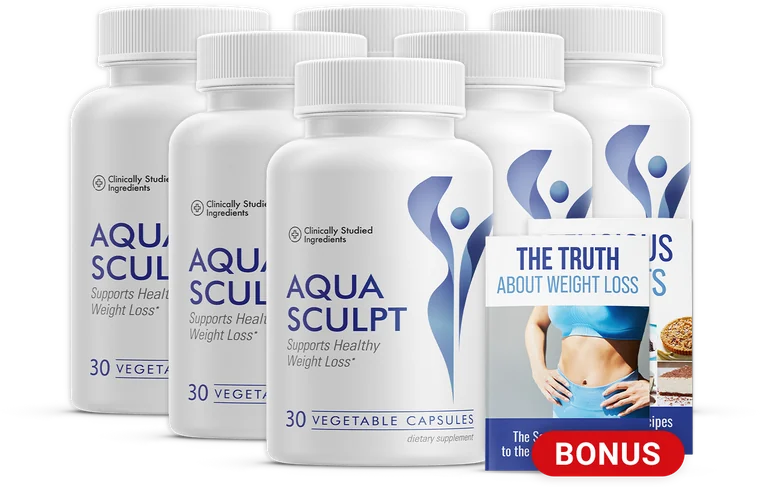 AquaSculpt 6 Bottles package